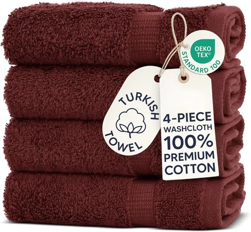Vista 70 de Chakir Turkish Linens - Toallas turcas de 100% algodón, suaves y absorbentes (juego de 3 toallas personalizables, color aguamarina)