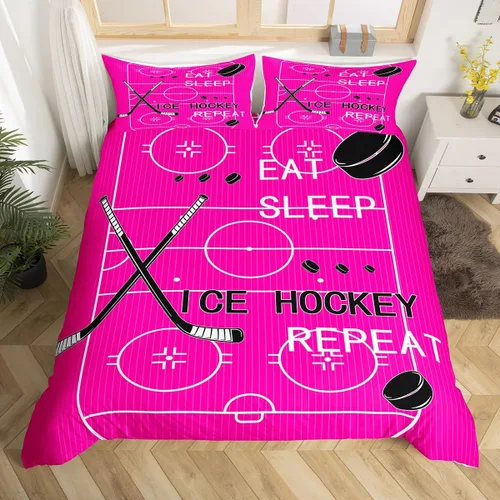 Vista 20 de jejeloiu Juego de ropa de cama de fútbol para niños, tamaño individual, juego de funda de edredón de fútbol para niños y niñas, funda de edredón