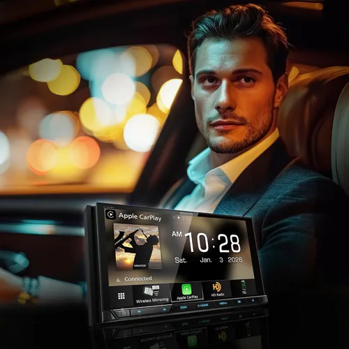 Vista 9 de Kenwood DDX9907XR Receptor de CD/DVD de 6.8" con Apple CarPlay y Android Auto