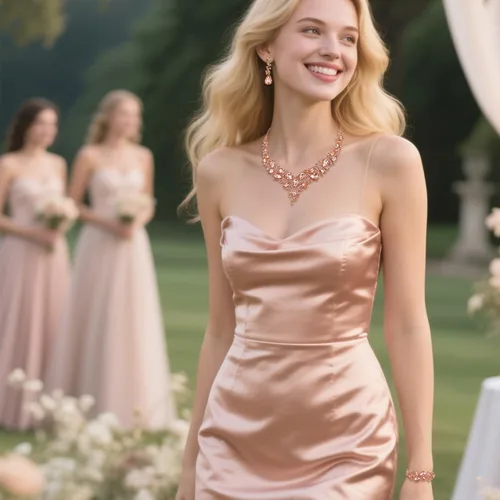 Vista 4 de BriLove - Juego de joyas de boda con cristales austriacos, collar, aretes y pulsera para mujer