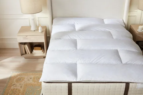 Vista 2 de The Ritz-Carlton Featherbed - Relleno de plumas hipoalergénico con funda de algodón - Queen