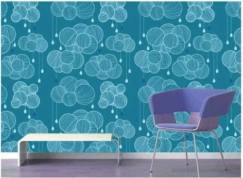 Vista 48 de 45 diseños de papel/mural para pared largo estampado