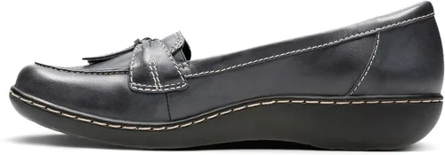 Vista 7 de Clarks Mocasines Ashland Bubble Slip On para mujer Azul marino