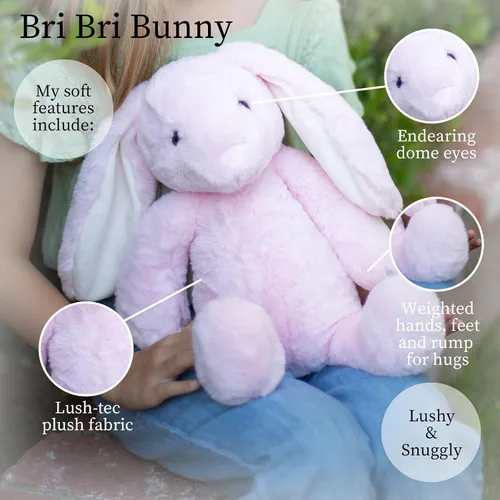 Vista 3 de World's Softest Animal de Peluche Relleno para Bebé, Niños Pequeños, Niños, Adultos - Adorable Juguete Hecho de Materiales de Calidad Aptos