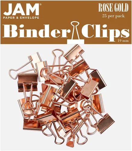 Vista 43 de Broches aprietapapeles JAM Paper®, Blanco