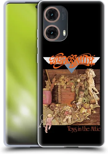 Vista 32 de Head Case Designs Officially Licensed Aerosmith Back in The Saddle Again Classics Gel Case [Military Grade Protection] Compatible with Moto E7