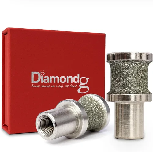 Vista 10 de Diamondg Broca para molinillo de uñas para perro, 1 paquete – Compatible con Dremel, broca de diamante para uñas de mascotas con cuerpo de grano 60