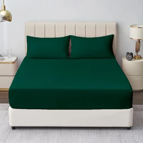 Vista 8 de Crown Collection Premium Quality 600-Thread-Count 100% Egyptian Cotton 8 Piece Fitted Sheets 12" Deep Pocket with 16 Pcs Pillowshams (20"X30"), Twin