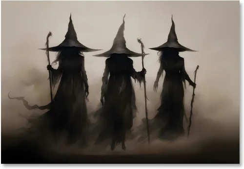 Vista 41 de Arte de pared vintage de Halloween embrujado de granja, parche de calabaza rústica con bonitos fantasmas, póster impreso en lienzo espeluznante