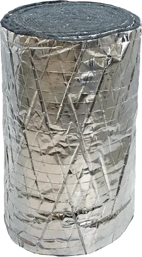 Vista 4 de Frost King CF42X - Aislante de tuberías de algodón natural "sin picazón" con reverso de aluminio, de 3 pulgadas x 1 pulgada x 25 pies