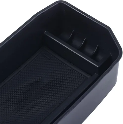 Vista 6 de JSCARLIFE Reposabrazos para consola central de automóvil, bandeja organizadora de guantera, almacenamiento secundario, compatible con Toyota Land