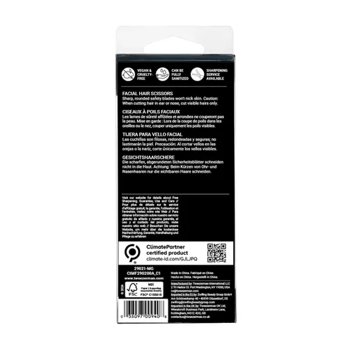 Vista 9 de Tweezerman Tijeras faciales G.E.A.R. para hombre