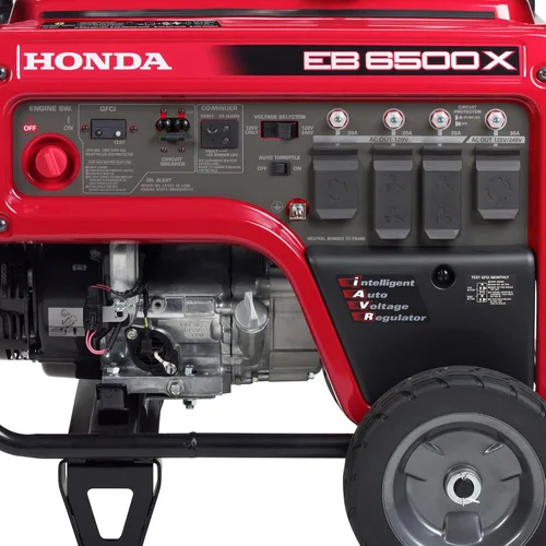 Vista 6 de Honda EB6500 6500 vatios 120/240V generador silencioso (EB6500X1AN)