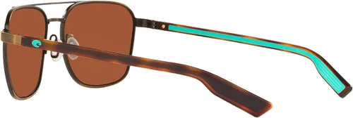 Vista 5 de Costa Del Mar Gafas de sol rectangulares Wader para hombre, Multi