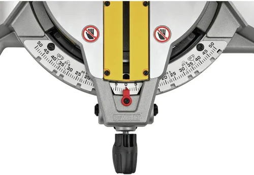 Vista 8 de DEWALT Sierra ingletadora, bisel único, compuesto, 10 pulgadas, 15 amperios (DWS713)