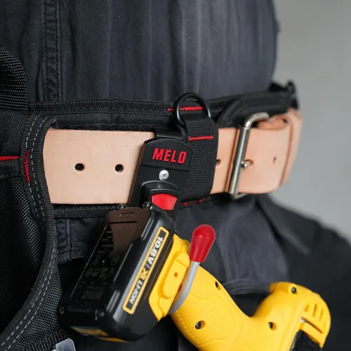 Vista 3 de MELOTOUGH Funda de herramienta para taladro/gancho para cinturón de herramienta