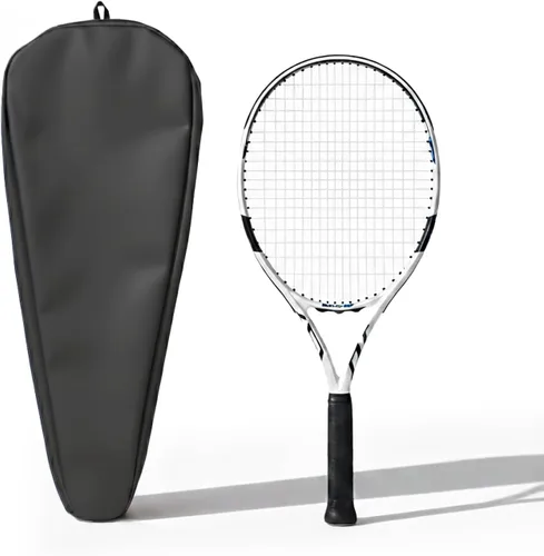 Vista 9 de Bolsa de tenis TaktZeit ligera y acolchada con funda para raquetas de tenis y correa de hombro ajustable