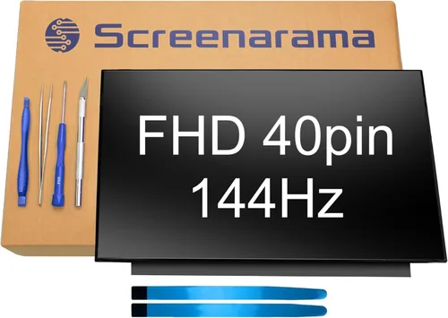 Vista 7 de SCREENARAMA Nueva pantalla de repuesto para HP Victus 15Z-FB000 15-FB0XXX 15-FB000 (30pin 60Hz) FHD 1920x1080 IPS LCD pantalla LED con herramientas