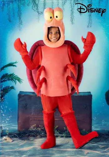 Vista 2 de Disfraz de Sebastián infantil de La Sirenita de Disney