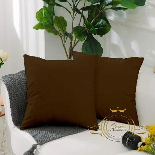 Vista 70 de Crown Collection Juego de 2 fundas de almohada estándar de 20 x 26 pulgadas, hipoalergénicas de 600 hilos, 100% algodón egipcio, fundas de almohada