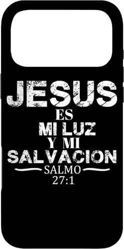 Vista 22 de Salmo Jesus ES Mi Luz Biblia Cristiana - Carcasa para iPhone 17