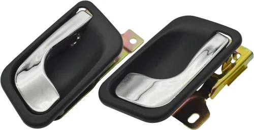 Vista 6 de Par de manijas de puerta interiores laterales izquierda y derecha para Mitsubishi Montero Pajero 1990-2000