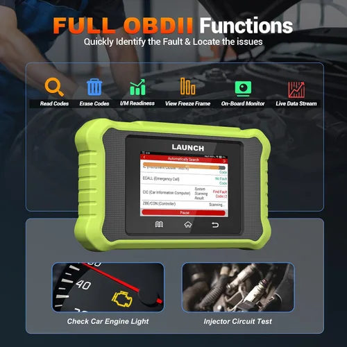 Vista 5 de LAUNCH Creader Elite X500 for GM OBD2 Scanner Diagnostic Tool Full System