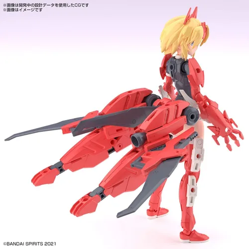 Vista 2 de Bandai Hobby - 30 Minute Sisters - #04 SIS-GG69R Alka-Carti (forma de cuarteto), kit de modelo 30 MS