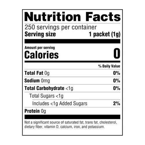 Vista 6 de Marca Amazon – Happy Belly Zero Calorie Pink Sacarina en polvo, 250 paquetes, 8.81 onzas (paquete de 1)
