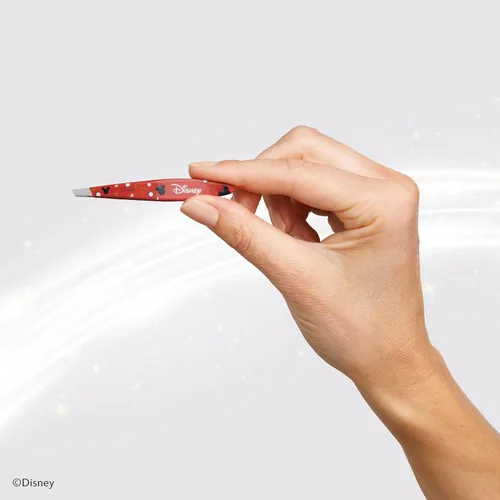 Vista 5 de Tweezerman Magic All Around Mini Pinzas Inclinadas - Pinzas para cejas, pinzas de viaje para cejas, vello facial
