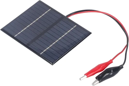 Vista 9 de Omabeta 1.5W 12V Panel solar, panel solar ligero portátil de salida de alta eficiencia de polisilicio para cargador de batería