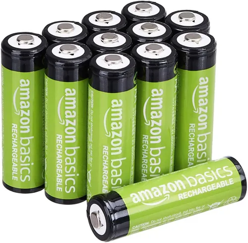 Vista 7 de Amazon Basics - Paquete de 4 baterías recargables AA, rendimiento de 2,000 mAh, precargadas, se recargan hasta 1000 veces
