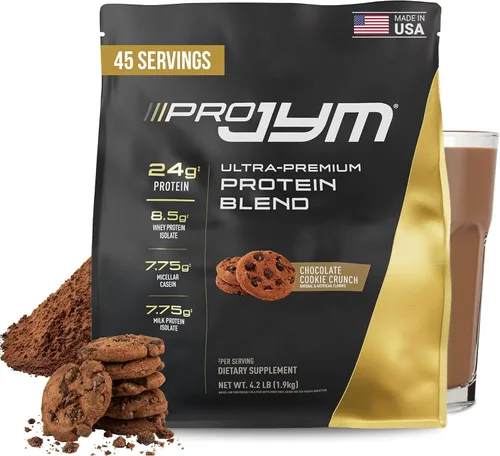 Vista 17 de JYM Supplement Science Pro JYM Chocolate Mousse Proteína en polvo – Aislados de proteína de suero de leche, caseína y proteína de leche