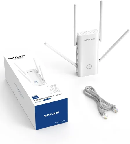 Vista 7 de WAVLINK Extensor WiFi 6 AX3000 - Extensor de Internet Amplificador WiFi con 5 Antenas de Alta Ganancia y Beamforming, Cobertura de Banda Dual