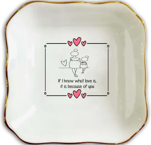 Vista 13 de Bandeja de cerámica para joyas – Thank You For Raising The Man I've Always Prayed For Dish – Regalos para la madre del novio de la novia – Regalos