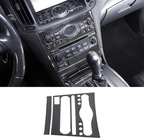 Vista 19 de Cubierta interior completa del vehículo compatible con Infiniti G Series G25 G35 G36 G37 Sedan 2007-2013 (altavoz de pilar A)