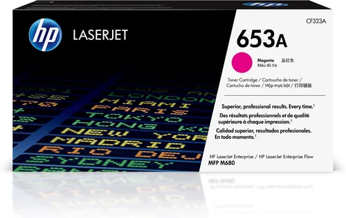 Vista 11 de HP Cartucho de tóner cian 653A Funciona Color LaserJet Enterprise MFP M680 Series CF321A