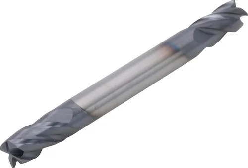 Vista 3 de Fresa de doble extremo de carburo CME, 1/2" x 1" x 3", 4 Fl, 5 piezas