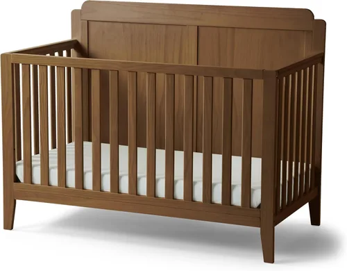 Vista 8 de Little Seeds Cuna convertible 6 en 1 Sprig, Whitewash Natural Blanqueado Natural