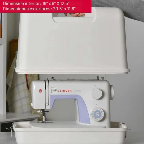 Vista 2 de SINGER, 611.BR, Estuche universal resistente para llevar la mayoría de las máquinas de coser sin brazo