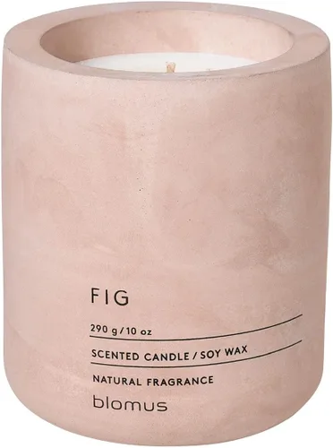 Vista 5 de Blomus Fraga Vela perfumada Withered Rose S, vela de cera de soja en aspecto concreto Rosa marchita