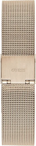 Vista 3 de GUESS Reloj clásico con esfera de diamante de 1.575in, Oro