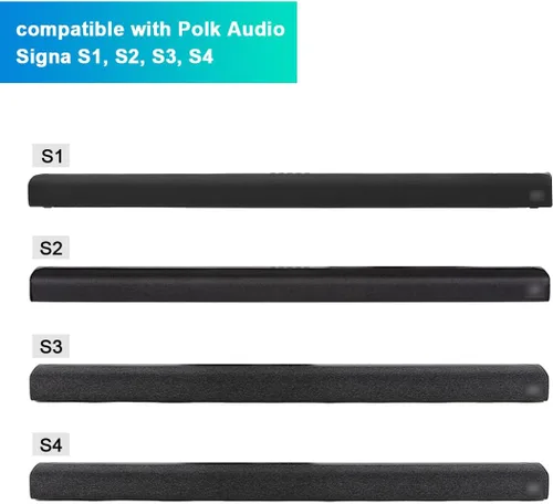 Vista 2 de Mando a distancia universal de Polk Audio para barra de sonido Signa S1, S2, S3, S4 ultradelgada