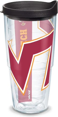 Vista 157 de Vaso térmico con tapa, marca Tervis, Idaho Univ, Transparente