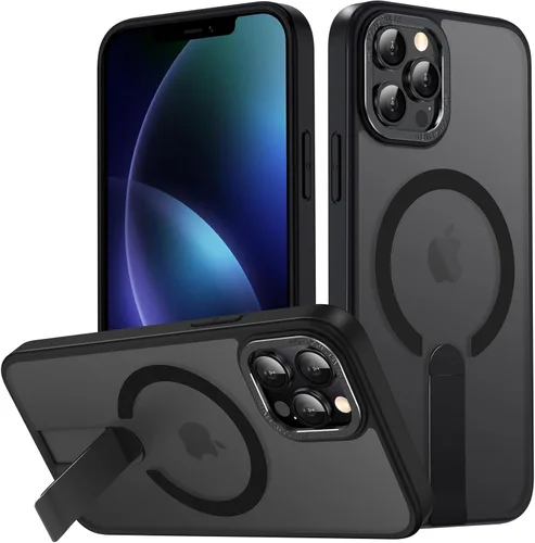 Vista 15 de Funda para iPhone 11 Compatible con Magsafe, Soporte Invisible Incorporado [Prueba de caída de grado militar] Funda protectora delgada y a prueba