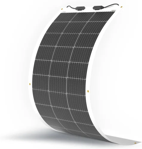 Vista 8 de Renogy Panel Solar Flexible de 50 Vatios 12 Voltios Monocristalino Ultra-Flexible Doblable Mono Cargador Fuera de la Red para Marina RV Cabaña