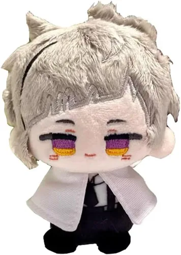 Vista 3 de KILA MILA Mini llavero colgante de muñeca de peluche de anime