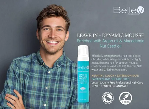Vista 4 de BelleV Sistema rejuvenecedor sin dejar en mousse dinámico 8.7oz (8.8 fl oz)