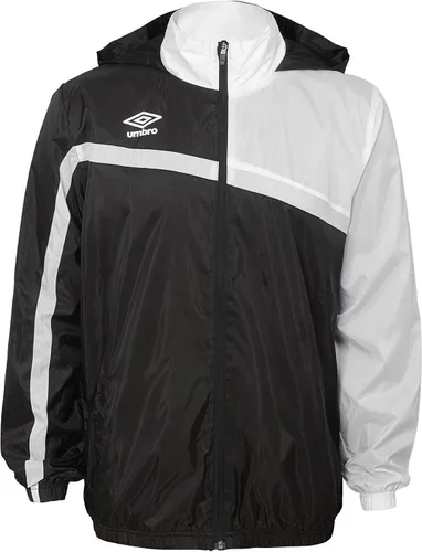 Vista 3 de Umbro Chaqueta impermeable tejida para niños (8-18), opciones de color Negro
