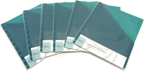 Vista 2 de Talia Discbound Notebook - Dividers (Junior Size, 5tab Pastel)